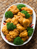 american chinese takeout general tso chicken