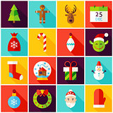 Happy New Year Colorful Icons
