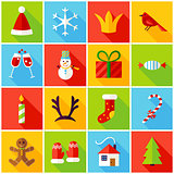 New Year Colorful Icons