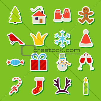 New Year Stickers