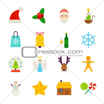 Winter Christmas Objects