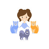 Many Cats As Personal Happiness Idea