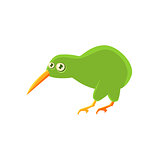 Kiwi Bird Toy Exotic Animal Drawing