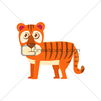 Tiger Toy Exotic Animal Drawing