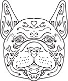 French Bulldog Head Mandala