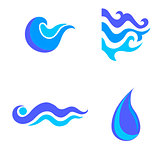 Set of Water Icons
