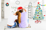 couple planning to decorate new apartment