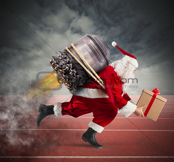 Race to the delivery of Christmas gifts