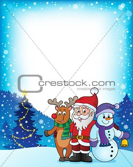 Christmas characters theme image 3