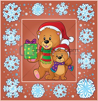 Christmas thematics greeting card 2