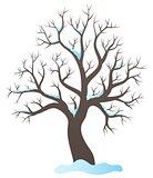 Winter tree topic image 1