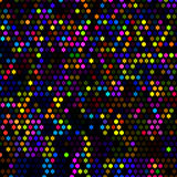 Multicolor abstract lights disco background.