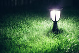 Illuminator on the grass