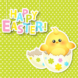 Happy Easter Greeting Card. Vector.