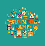 Summer Camp themed.