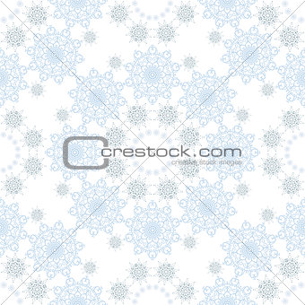 Vintage pattern with linear ornament. Vector