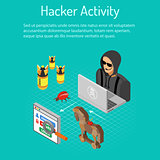 Hacker Activity Concept