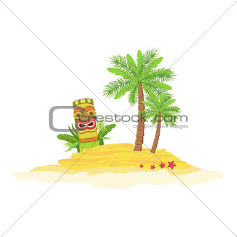 Beach Hawaiian Vacation Classic Symbol