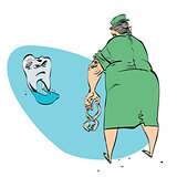 bad tooth and the dentist