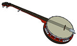Classic five string banjo