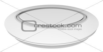 Empty white circle table