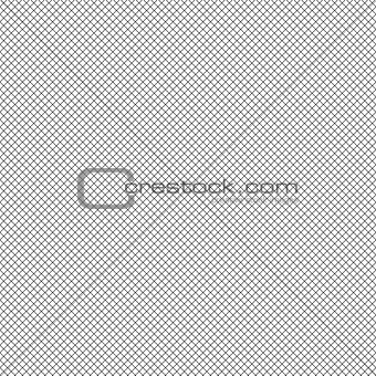 grid of thin black lines on 45 degrees, seamless pattern