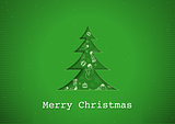 Green Christmas Greeting