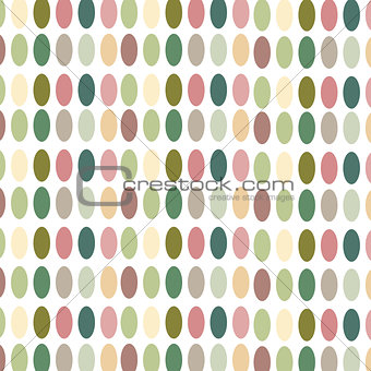 Ovals colorful abstract background.