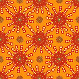 Bright Varicolored seamless pattern background.