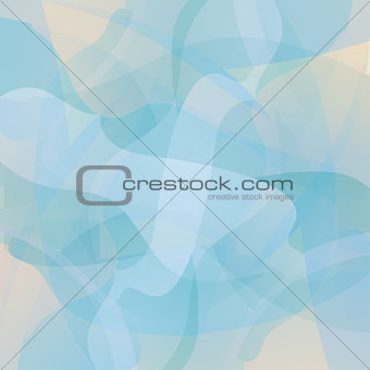 Abstract turquoise geometric vector background.