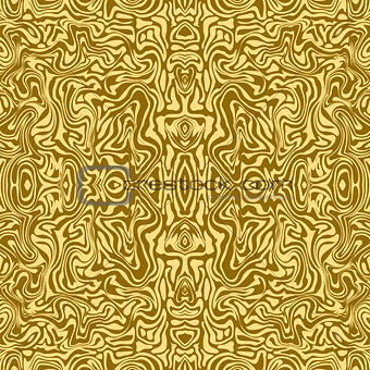 Seamless pattern of gold lines. Marbled style. The pattern for the fabric, cover, book, magazine, bags