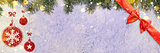 new year background on snow