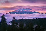 Mount Saint Helens Sunset