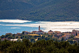 Seget Vranjica village by the sea view