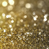 Gold glitter background