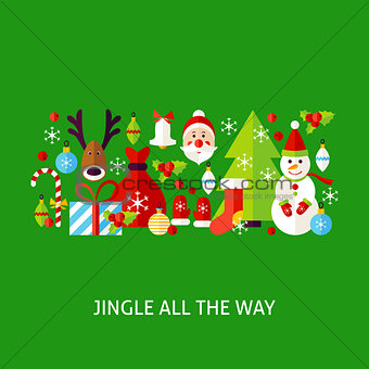Jingle All The Way Greeting