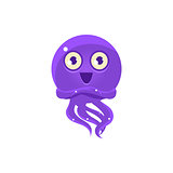 Happy Funny Octopus Emoji