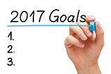 Blank Goals List Year 2017