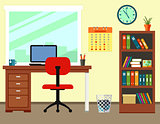 business office or home workplace