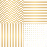 Abstract Simple Glossy Golden Seamless Pattern Background Collec