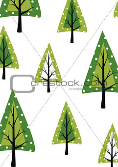 Christmas card template.  illustration. New Year collection. Greeting seasonal for scrapbooking and invitations.