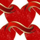 Decorative heart patterned 