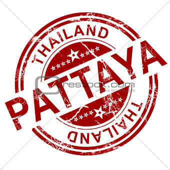 Red Pattaya stamp 