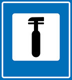 auto service sign
