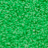 Abstract Mosaic Green Triangles Background