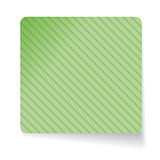 Green paper sticker vector