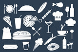 Foods and Drinks Vector