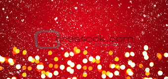 Red festive Christmas background