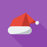 Santa hat flat icon