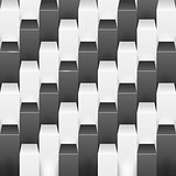 Abstract background with white and black boxes.